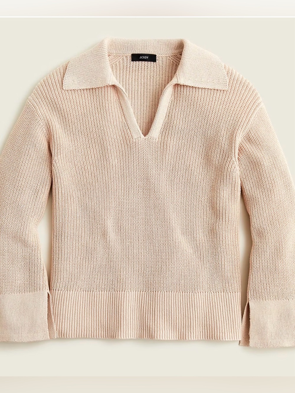 J. Crew relaxed collar sweater